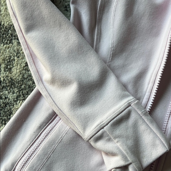 Lululemon Athletica Soft Pink Zip Top - Picture 10 of 14